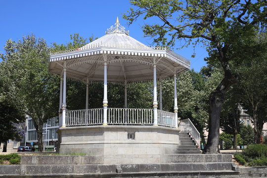 palco de m&uacute;sica para conciertos en Pontevedra, Galicia