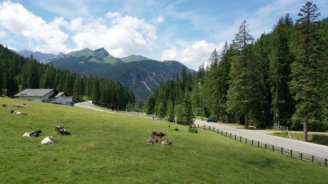 Little village Rinnen near Imst in Tirol Austria, Europe