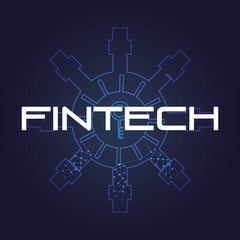 security safe fintech icon vector ilustration