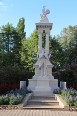 Monument aux morts &agrave; Belleville sur Sa&ocirc;ne