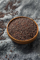 Raw Organic Brown Mustards Seeds