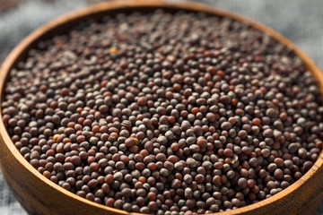 Raw Organic Brown Mustards Seeds