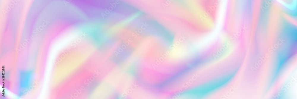 Aufkleber horizontal abstract pastel holographic texture design for pattern and background