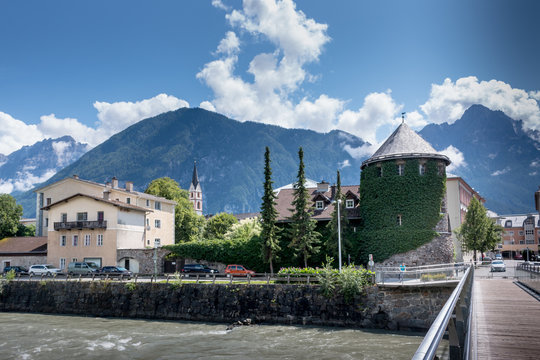Die Isel in Lienz