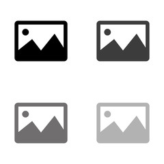 .photography - black vector icon