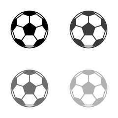 .football - black vector icon