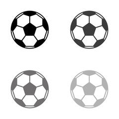 .football - black vector icon