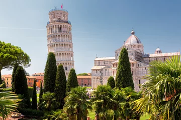 Foto auf Acrylglas Schiefe Turm von Pisa pisa 