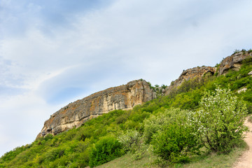 Fototapeta na wymiar Cave City Mangup-Kale. Crimea.