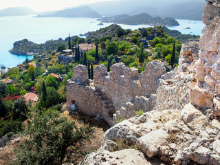 Kekova, Turkey-April 26, 2016:.Kekova and Demre on the south coast of Turkey66