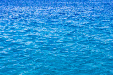 sea wavy ripple blue water surface natural fresh simple background view