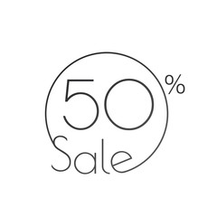 Discount offer price linear sticker or label, symbol for advertising campaign in retail, sale promo marketing, 40 percent. For art template design, list, page, mockup brochure style, banner,