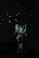 水滴のハイスピード撮影