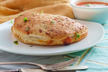 Italian Pepperoni Cheese Calzone