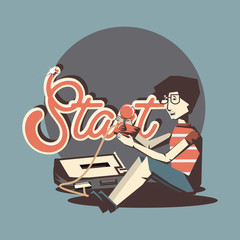 Retro videogames design vector ilustration