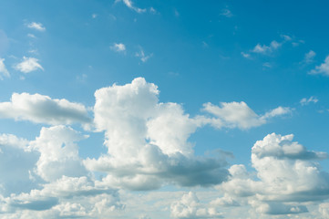 Naklejka na ściany i meble sky with cloudy at day time