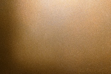Gold metal plate or wall reflection background