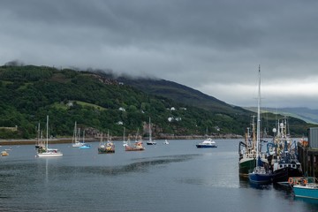 Ullapool Harbour Pier Loch Broom Scotland