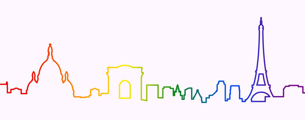 Paris Gay-Friendly Skyline Profile
