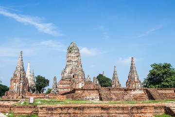 Fototapeta premium Wat Chaiwatthanaram temple. It is one of Ayutthaya’s most impressive temples.