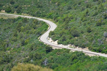 S-Curve road near Durango, Colorado