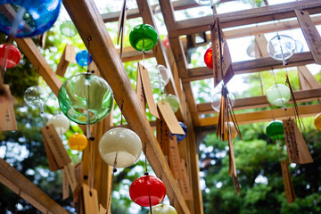 川越氷川神社の風鈴祭り