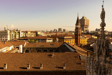Fototapeta premium View of Milano