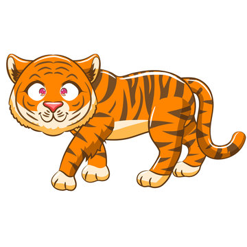 tiger vector graphic clipart