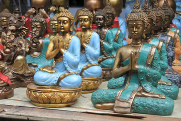 Buddha statues sculptures in Bali Indonesia