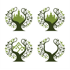 City Park Logo Set of 4 ver. 01