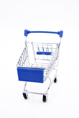 shopping cart isolated on white background