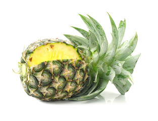 Green Pineapple isolated