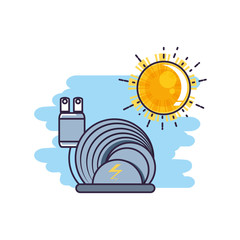 energy plug electric with sun