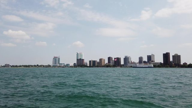 Windsor Skyline including the Detroit River