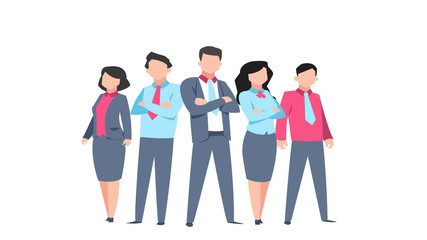 group of business people