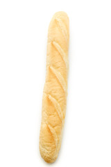 bread on a white background