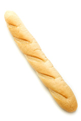 bread on a white background