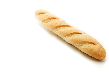 bread on a white background