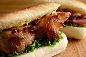 フォカッチャサンド