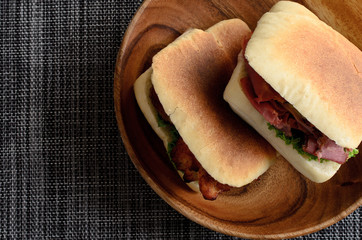 フォカッチャサンド