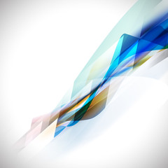 Abstract motion blur background for business or technology, vector illustration