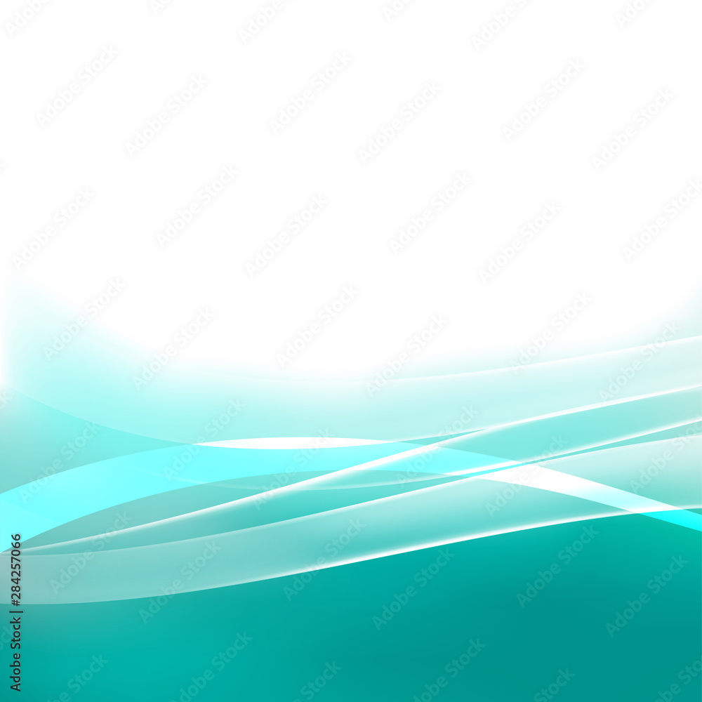 Poster abstract wave background and flow with blank space for your element, vector illustration