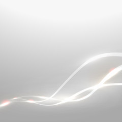 Abstract shiny curve line and flow background for corporate business or tech identity design, online presentation website element, Vector illustration