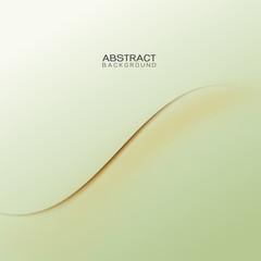 Abstract wave and line on background. Elegant curvy and wavy stripes element for printing, book cover, brochure, app cover, online presentation website element.