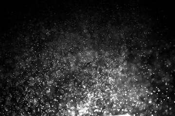 Texture background abstract black and white or silver Glitter and elegant for Christmas.