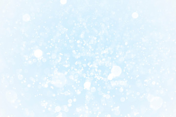 Blurry white background.