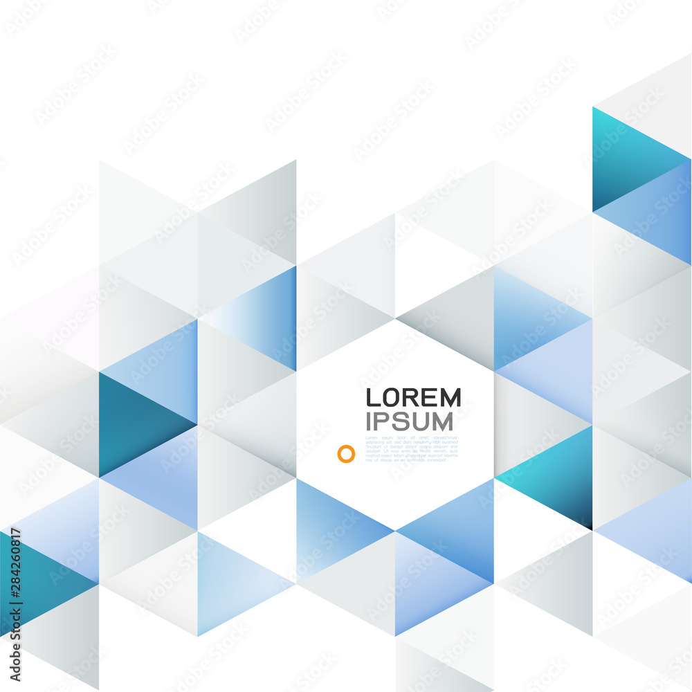 Aufkleber modern layout template with transparent overlapping geometric on white space for text. business or t