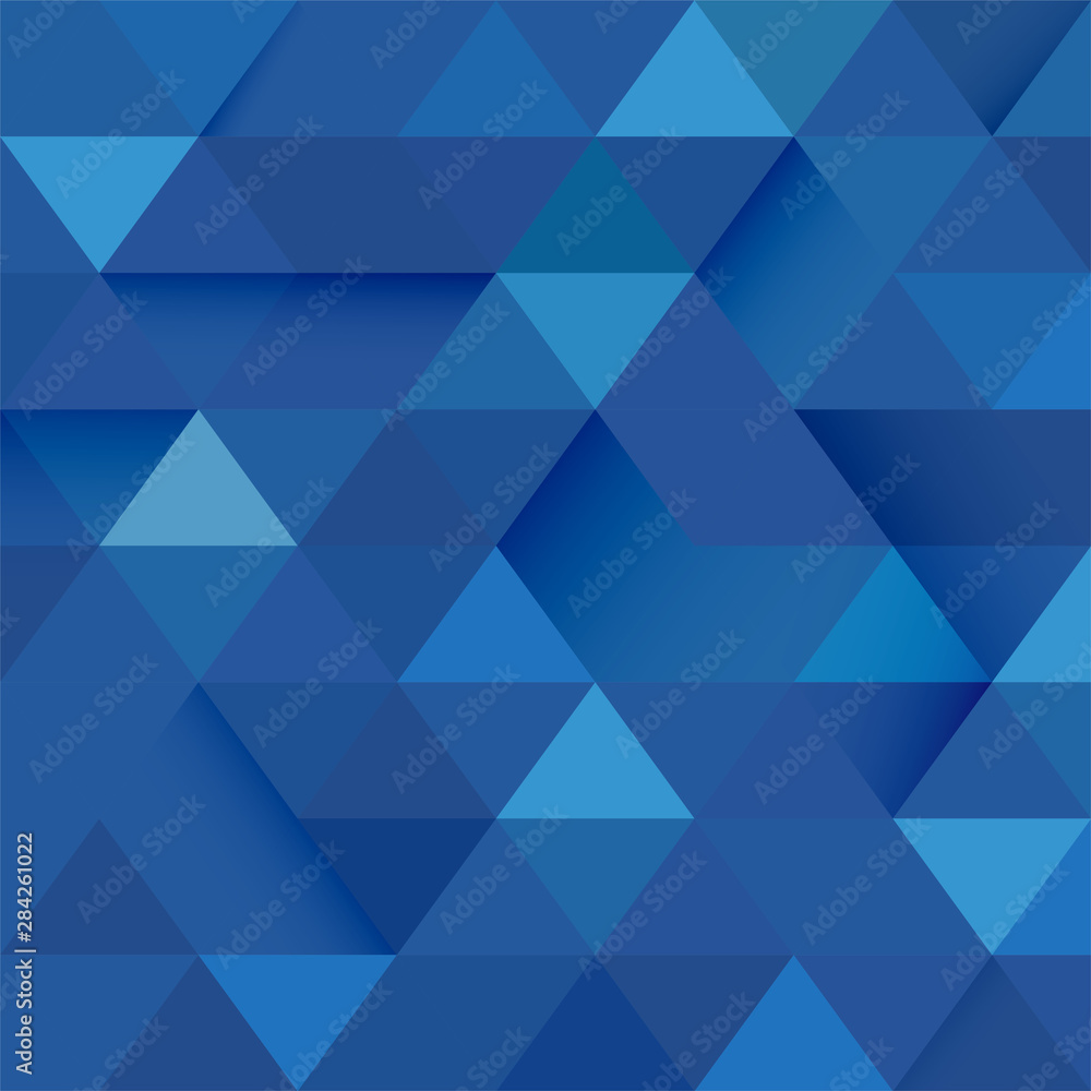 Canvas Prints abstract blue tone geometric layout template and modern overlapping. modern background for business 