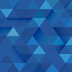 Abstract blue tone geometric layout template and modern overlapping. Modern background for business or technology, cover, online presentation, vector illustration