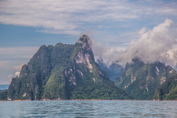 Khao Sok national park views in Thailand